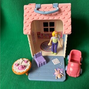 Fisher Price Sweet Streets Playhouse GIRL’S CLUB TEA TABLE mini DOLL Figure LOT
